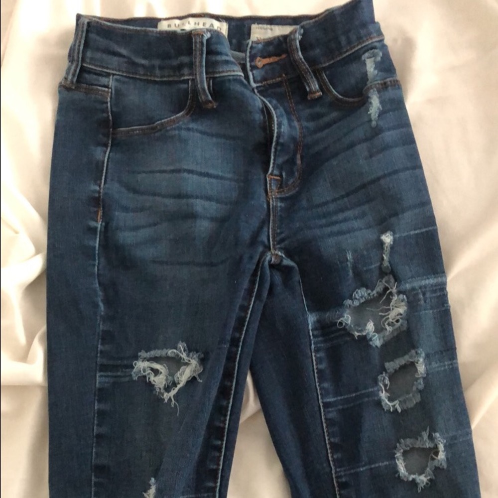 Dark blue denim jeans Pacsun